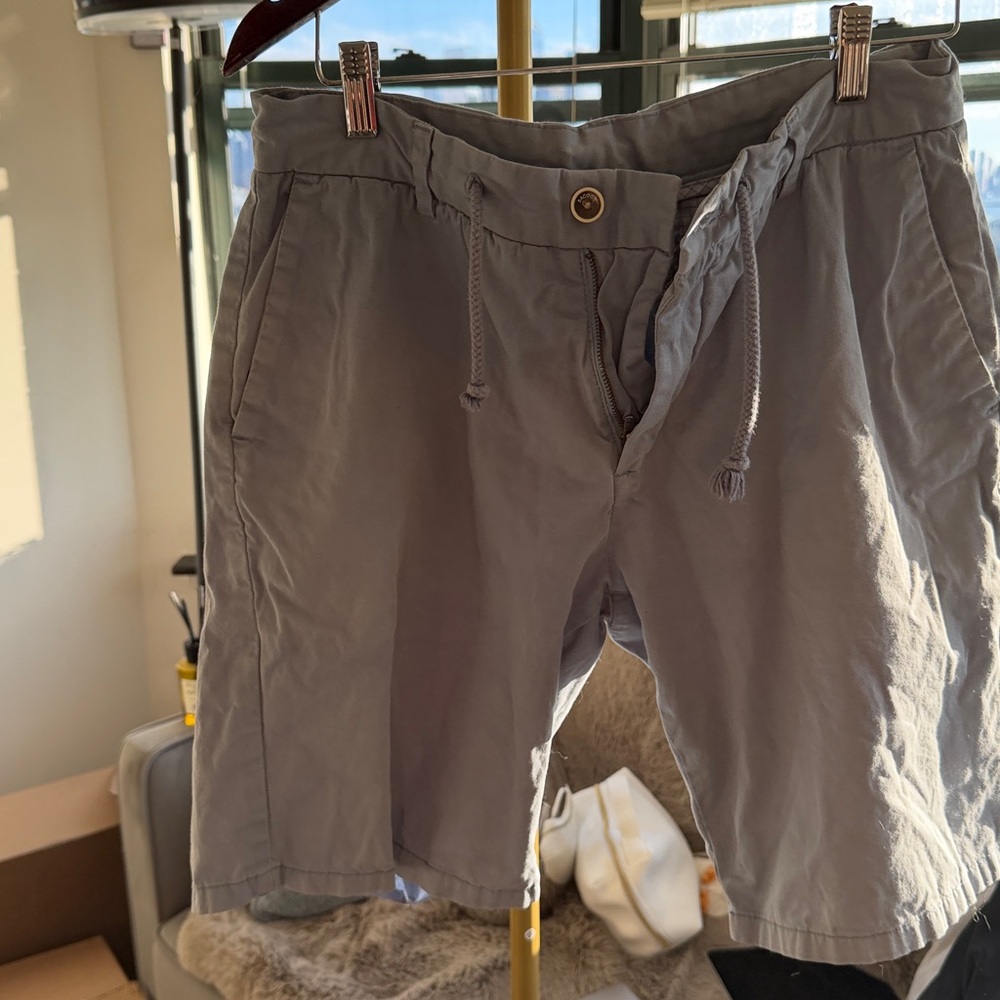 Men's Sacoor Brothers European light blue Casual Shorts M